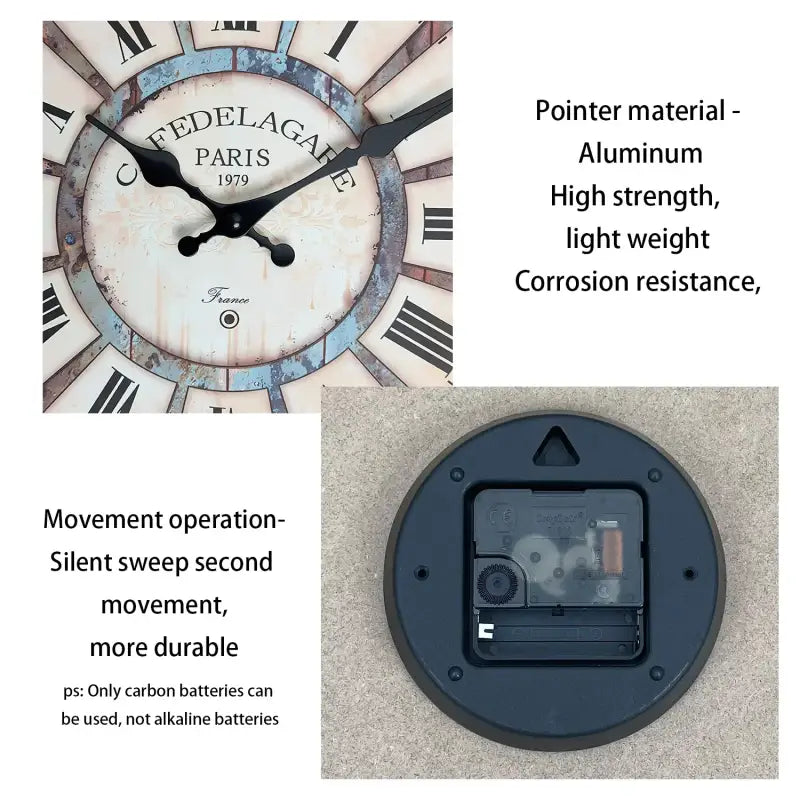 ZEGAR SCIENNY VINTAGE | SREM