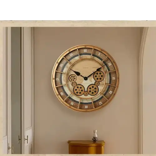 ZEGAR SCIENNY W STYLU RETRO | JASTRZEBIE-ZDROJ